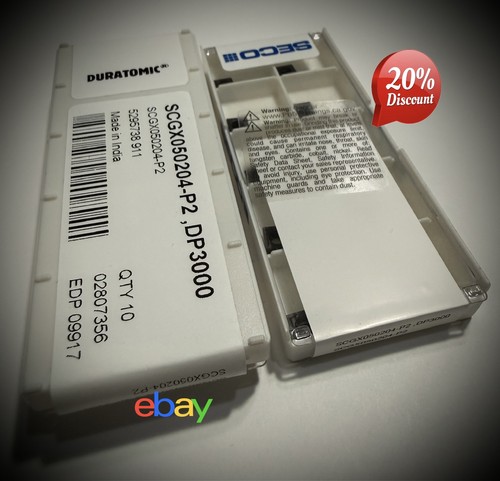 Seco scgx050204 new carbide - scgx050204-p2,