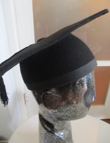 Vintage mortarboard hat - vintage,