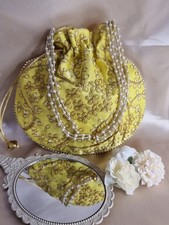 Yellow Embroidered
