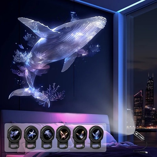 Led usb projector night light - projector,