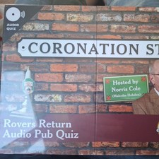 Coronation Street Rovers Return Audio Pub Quiz CD Trivia Game Brand New & Sealed