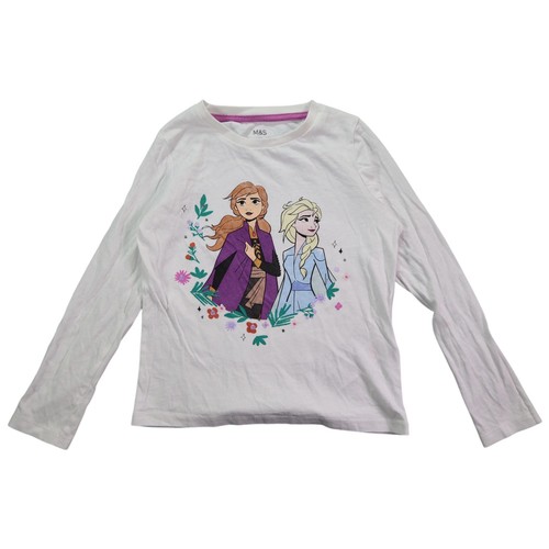 Girls shirt frozen size - m&s,