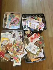 A4 plastic storage box stuffed with toppers for cardmaking LUCKY DIP **BARGAIN**