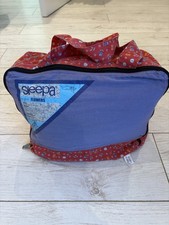 Vintage Sleepa Flowers Sleeping Bag And Carry Case - Suitable For A Child