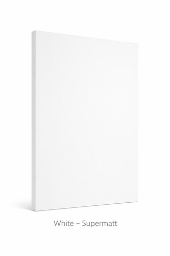 White matt slab - slab, replacement