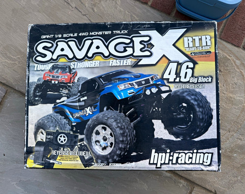 Hpi racing savage 1 8 - x, 4.6