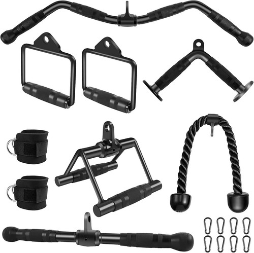 Gym cable attachments set - set,