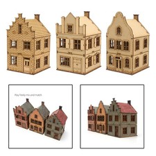 1/72 Scale European Building