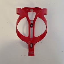 Bontrager Pro carbon water bottle cage. Red