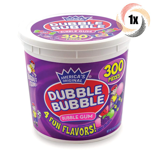 Tub dubble bubble assorted - 1x,