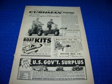 1959 CUSHMAN SCOOTERS "SUPER