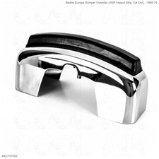 VW Beetle 68-79 Europa Bumper Overider (With Trim Cutout)
