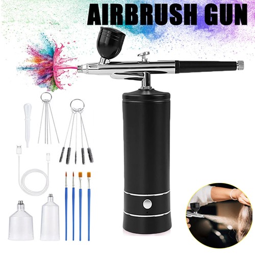 Mini airbrush kit with - kit,