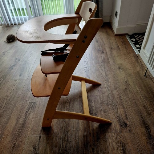 Mockten highchair natural - highchair,