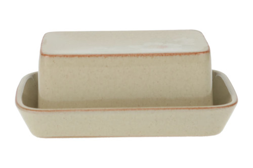 Denby daybreak butter dish - daybreak,