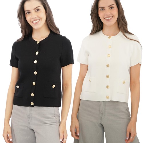Womens gold button - womens, m&s
