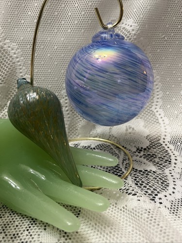 Hand blown glass - hand, orb