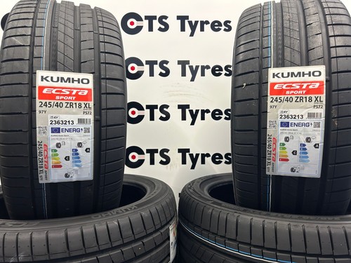 245 40r18 kumho ecsta - x,