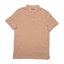 TU Mens Premium Clothing Plain Pique Cotton Polo Shirt In Pink Size M
