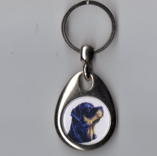 Dog keyring rottweiler - dog,