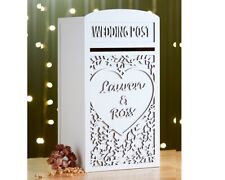 Personalised Wedding Card Post