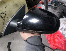 Volkswagen Passat B6 2005-2010 Passenger NS Wing Mirror Black 3C0857933 2008