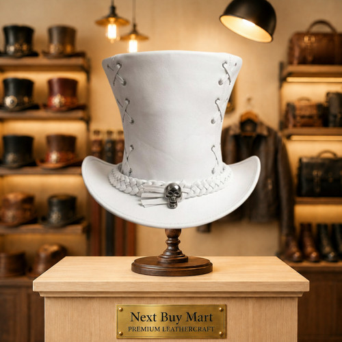 White gothic steampunk - steampunk, skull