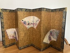 Vintage 6 Panel Japanese Byobu