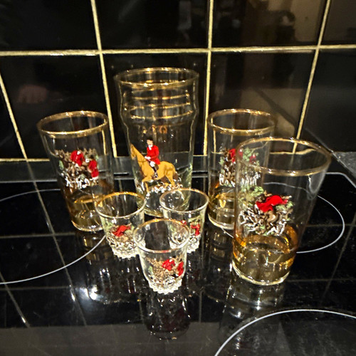 Vintage retro clear glass - clear,