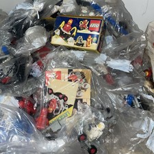 Vintage Lego Large Joblot Classic Space Station & Other Set Used Bundle 
