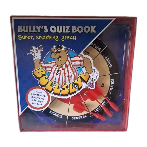 Bullseye darts game - quiz, book
