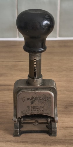 Industrial office stamp retro - industrial,