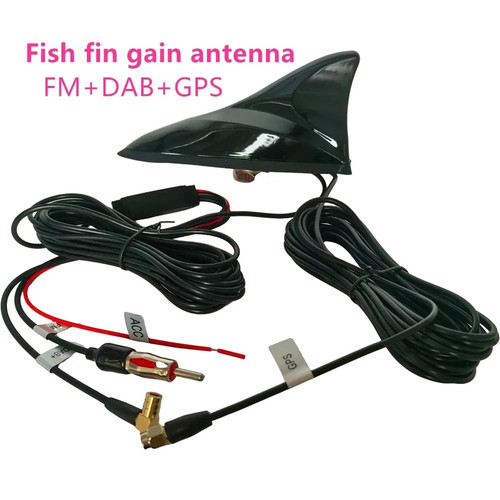 Shark fin car roof antenna - shark,