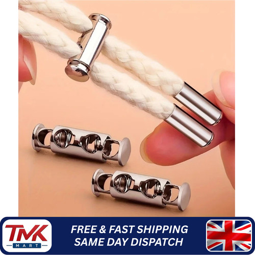 10pcs metal shoelace locks - 10pcs,