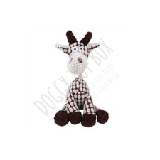 CUTE SOFT SQUEAKY CUDDLY GIRAFFE DOG TOY
