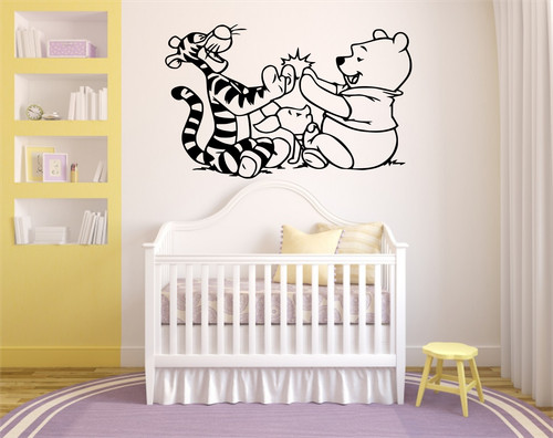 Winnie the pooh cartoon vinyl - the,