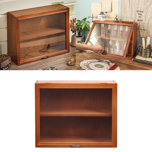 Brown small cabinet desktop - brown,