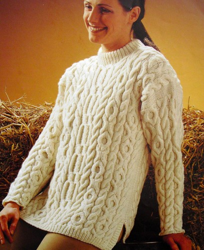 101 ladies aran sweater - #101,