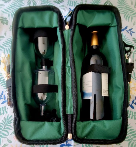 Carry picnic cooler wine set - carry,