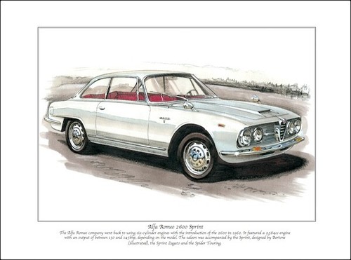 Alfa romeo 2600 sprint fine - romeo,