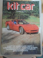 Kit Car Dec 1983 Avante + 2