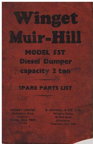Winget muir hill model 5st - model,