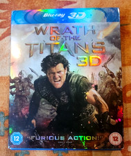 Wrath of the Titans (3D & 2D Blu-ray 2012) Worthington Fantasy Action Thriller