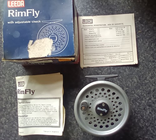 Leeda rimfly 100 fly reel - ks,