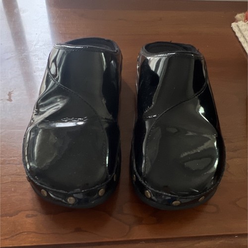 Fitflop black patent leather - fitflop,