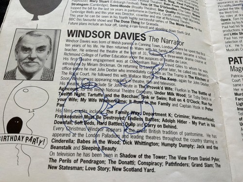 Windsor davies aint - -,
