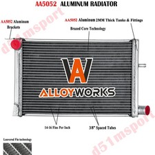 2-Row Aluminum Radiator Fit