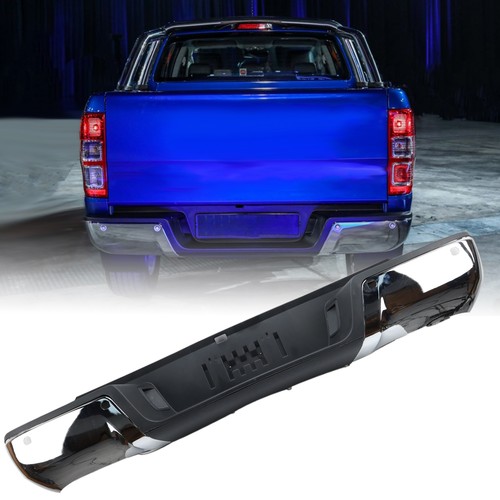 Chrome rear bumper replacement - rear,