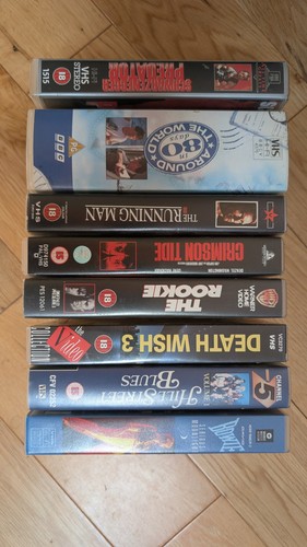 Selection vhs films and - of,