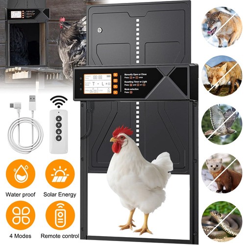 Automatic chicken coop door - automatic,